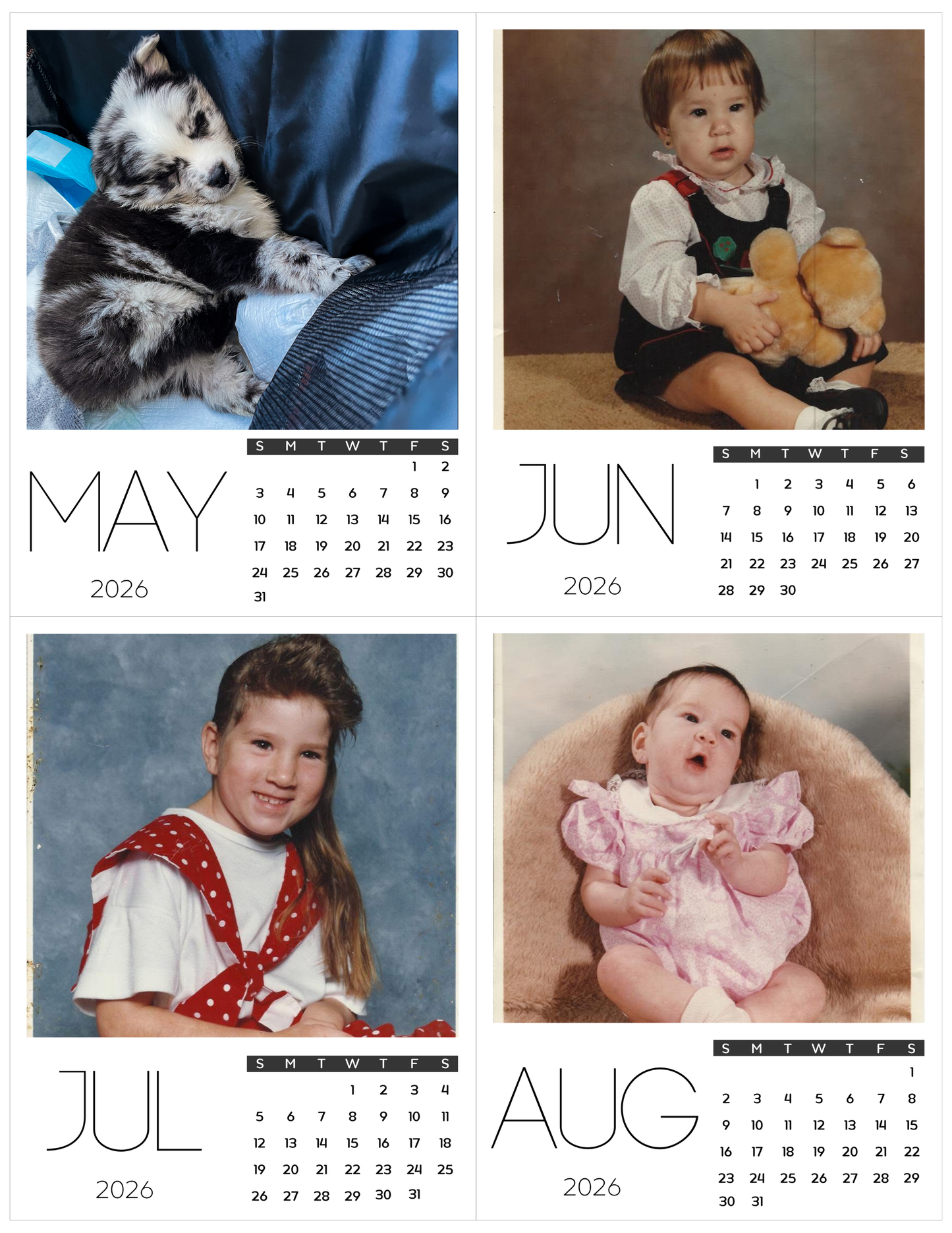 Calendar 2026
