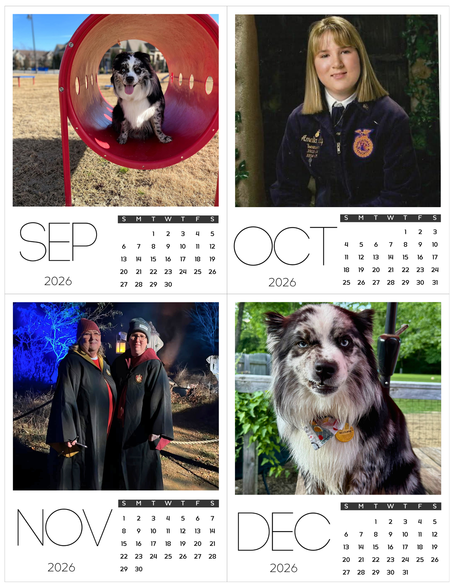 Calendar 2026